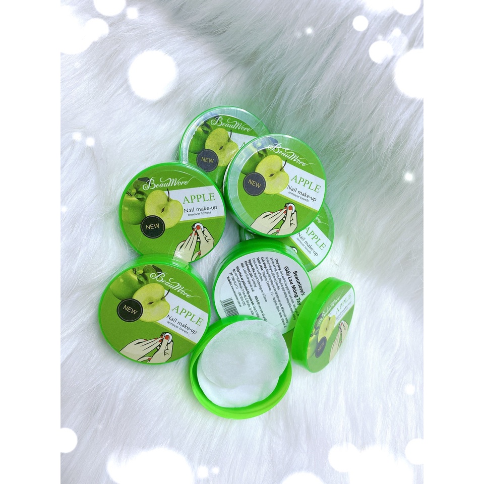 Giấy lau móng tay Beaumore