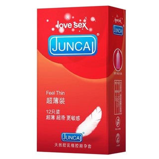 Bao cao su Juncai Feel Thin Siêu mỏng -hộp 12 bcs