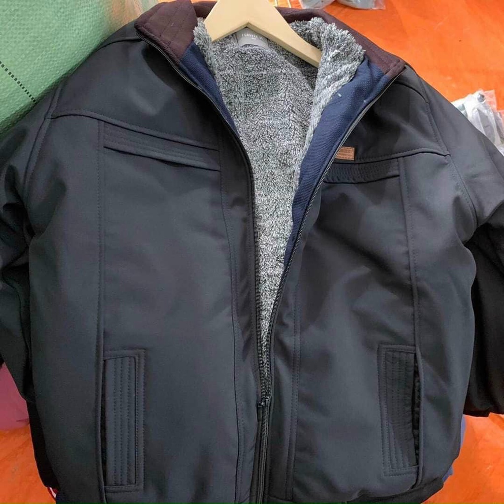 Áo Khoác Tặng Ông, Tặng Bố Lót Lông Siêu Ấm Nặng 1kg