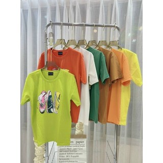 Áo thun nữ in hình cute, Áo phông tay lỡ form rộng nhiều màu