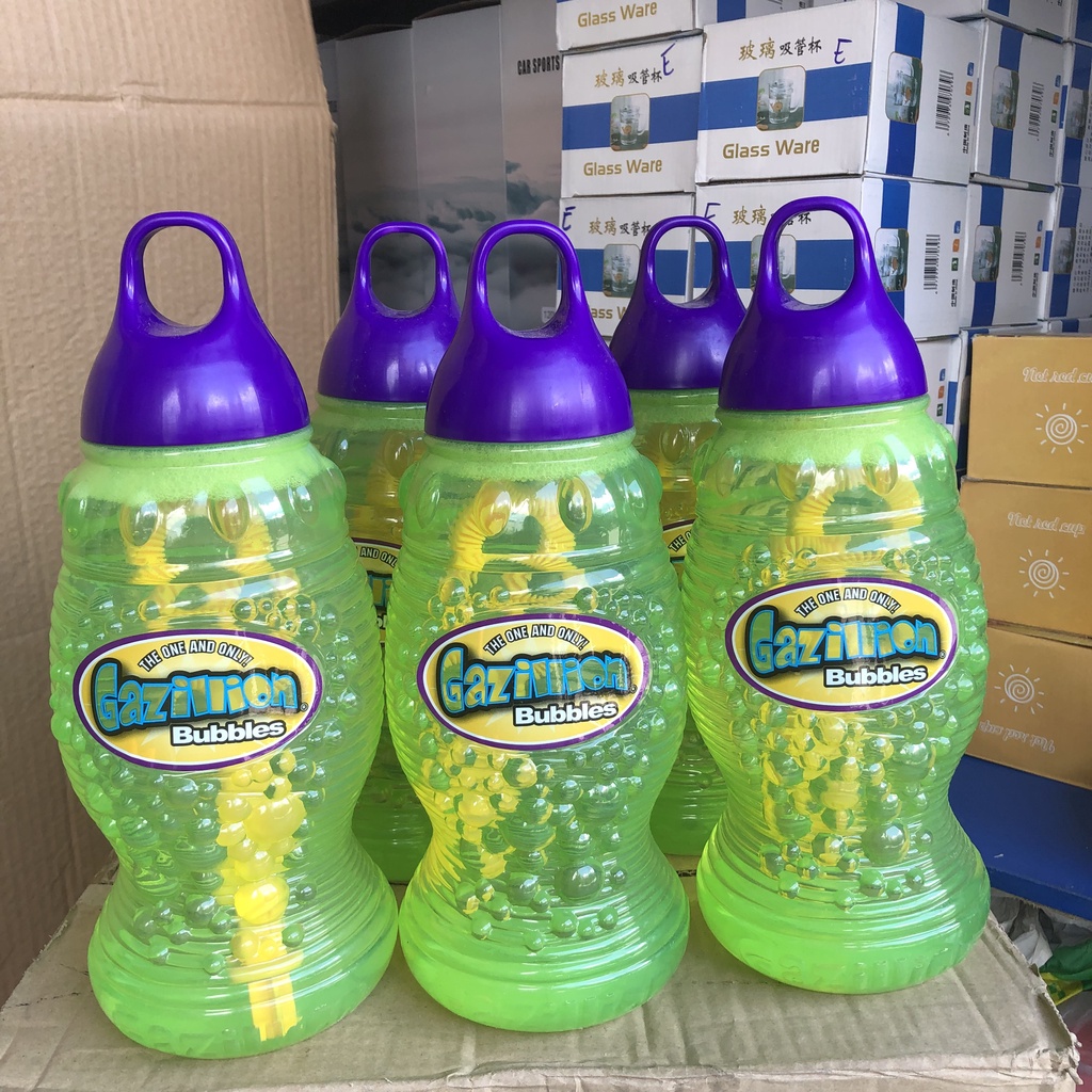 Dung Tích 2L- Chai Nước Tạo Bong Bóng Dùng Cho Mọi Loại Máy , Dụng Cụ Bắn Thổi Bong Bóng