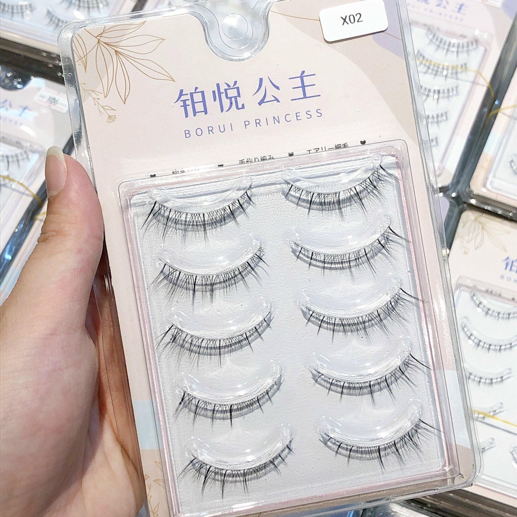 Mi Giả 5 Cặp Borui Princess