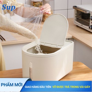 Hộp Đựng Gạo / Ngũ Cốc Có Nắp Đậy Chống Ẩm Chống Côn Trùng