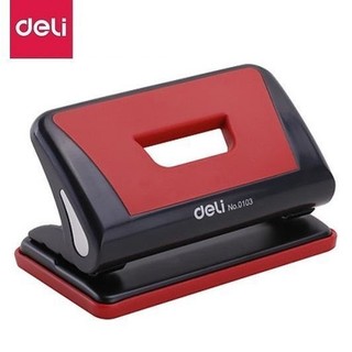 Máy bấm lỗ Deli 0103 đục 2 lỗ (10 tờ/ lần)