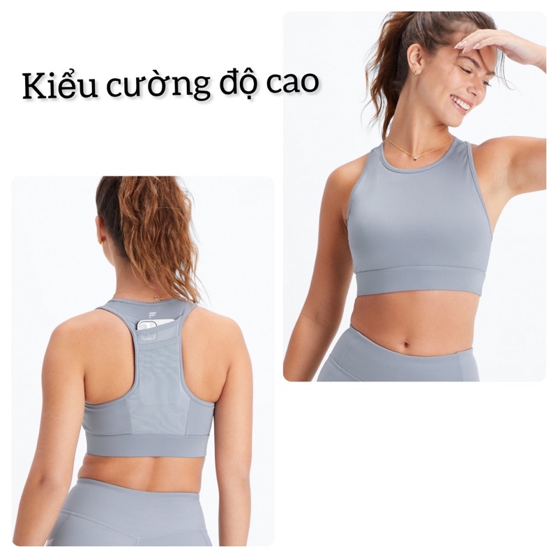 Áo Bra Tập Gym Sẵn Mút Ngực Hàng Xuất Xịn