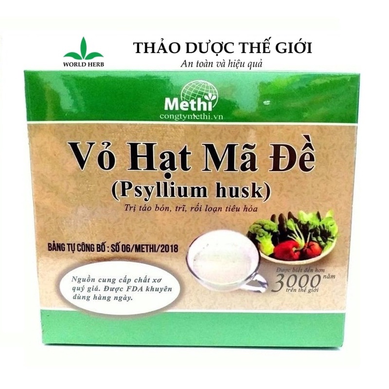 Vỏ Hạt Mã Đề 140gram