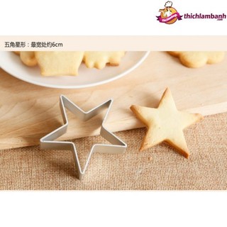 Hình ngôi sao - khuôn nhấn bánh quy tq