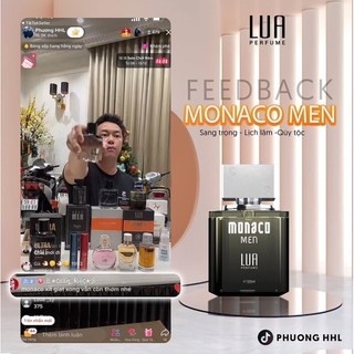 [mẫu mới] Nước Hoa Nam Monaco Men 100ml Lua Perfume