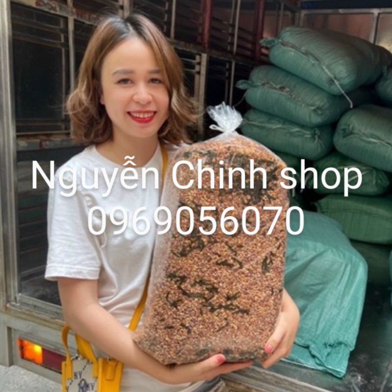 500 g gạo lứt sấy rong biển đóng túi zip.