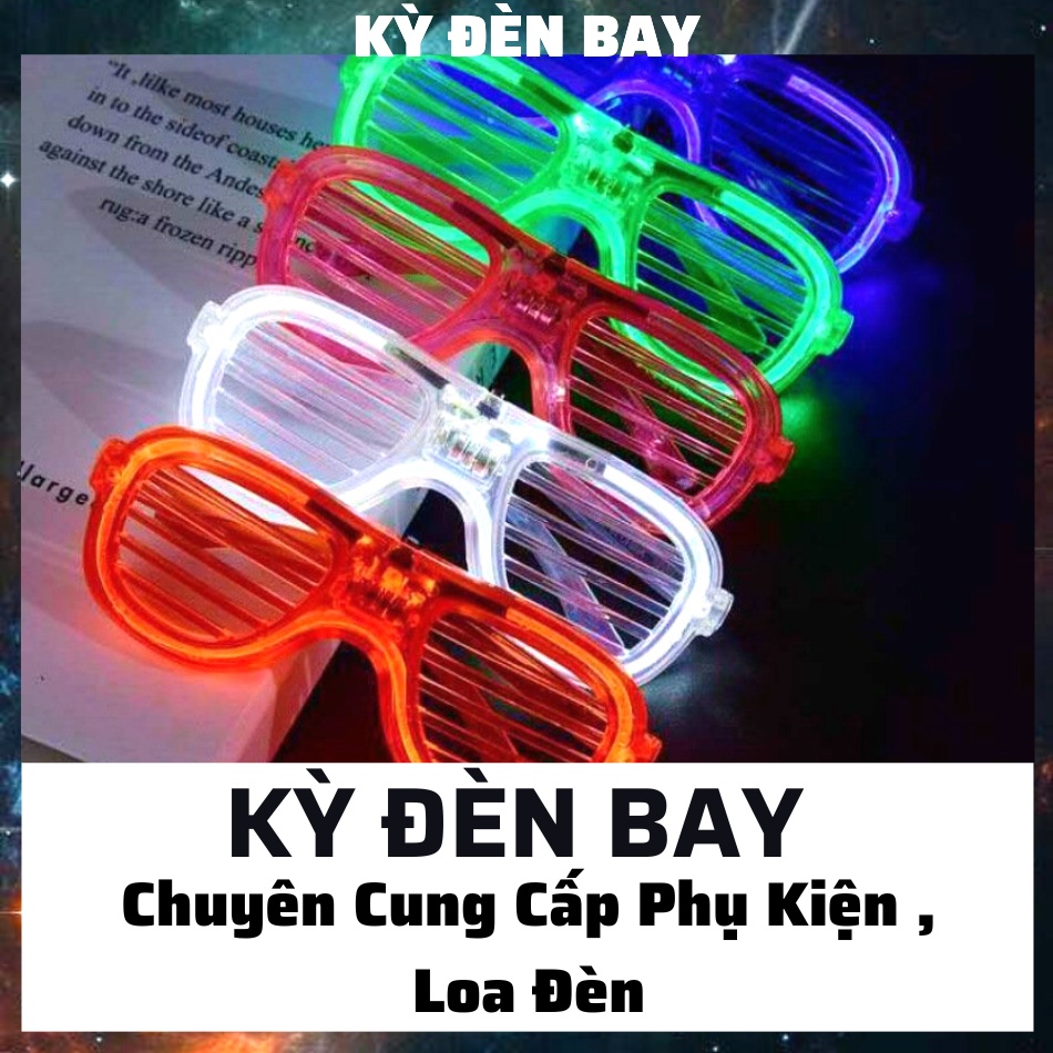 Kính Led Phát Sáng Nhấp Nháy Nhiều Màu Quẩy Tiktok