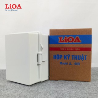 Hộp nhựa kỹ thuật Lioa JLB, Tủ điện kín nước Lioa JL00B, Nhựa ABS chắc chẵn