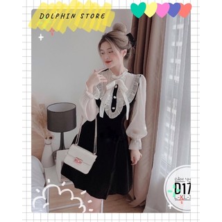 BIGSIZE Đầm đen bigsize