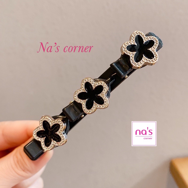 Kẹp Tóc Nơ Vải Nhung ,Bện Tóc Mái Phong Cách Hàn Quốc Xinh Xắn Dễ Thương Dành Cho Bé Gái