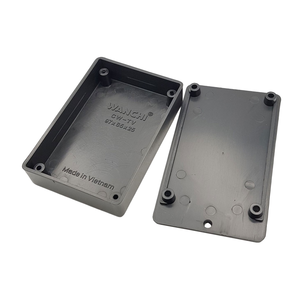 Hộp nhựa dẹp 97x65x25mm