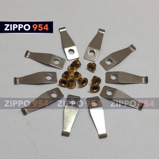 Combo 10 lưỡi gà zippo cao cấp kèm tán
