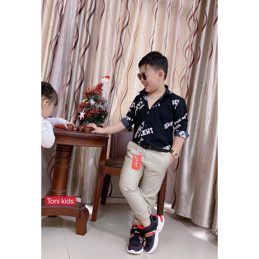 Quần tây âu dài cho bé nha khách siêu hàn sẻn 10-57kg