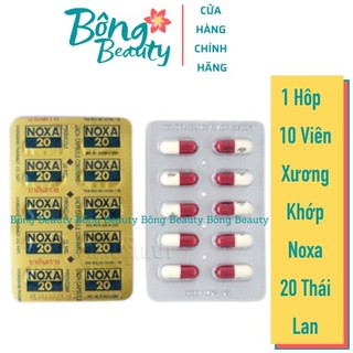 Bán lẻ 1 hộp 10 viên uống xương khớp noxa 20 thái lan