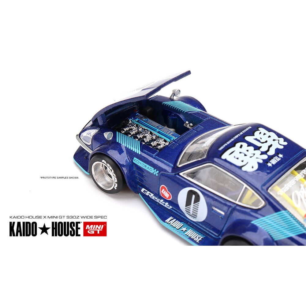 Xe mô hình MINI GT  Datsun KAIDO Fairlady Z Blue