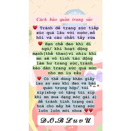 Vòng tay Noel / Christmas bracelet handmade by DOB