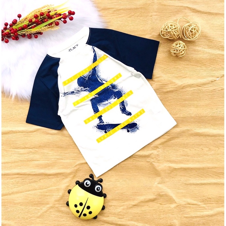 🚑 Áo thun cotton Place xuất cho bé trai 18-50kg