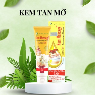 Kem Tan Mỡ Ngân Bình tặng thước dây kem massage tan mỡ Gừng Ớt 150g chính hãng