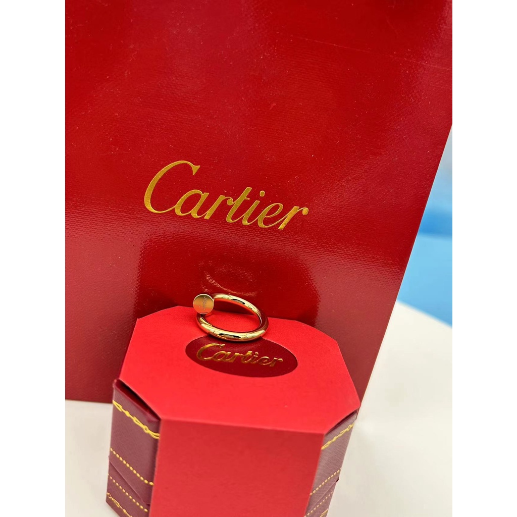 Hàng Mới Về Nhẫn Đính Kim Cương Màu Vàng Hồng Phong Cách Thời Trang 2023