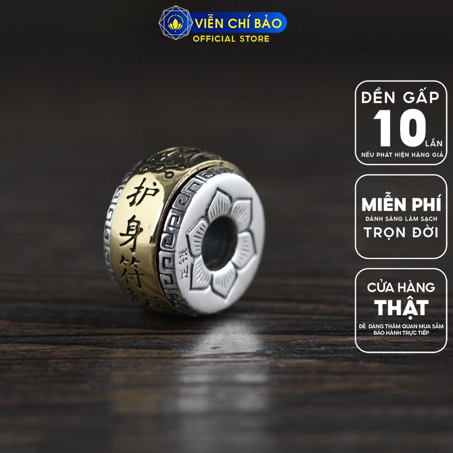 Mặt dây chuyền bạc nữ hộ thân chất liệu bạc 925 thời trang phụ kiện trang sức Viễn Chí Bảo M000074