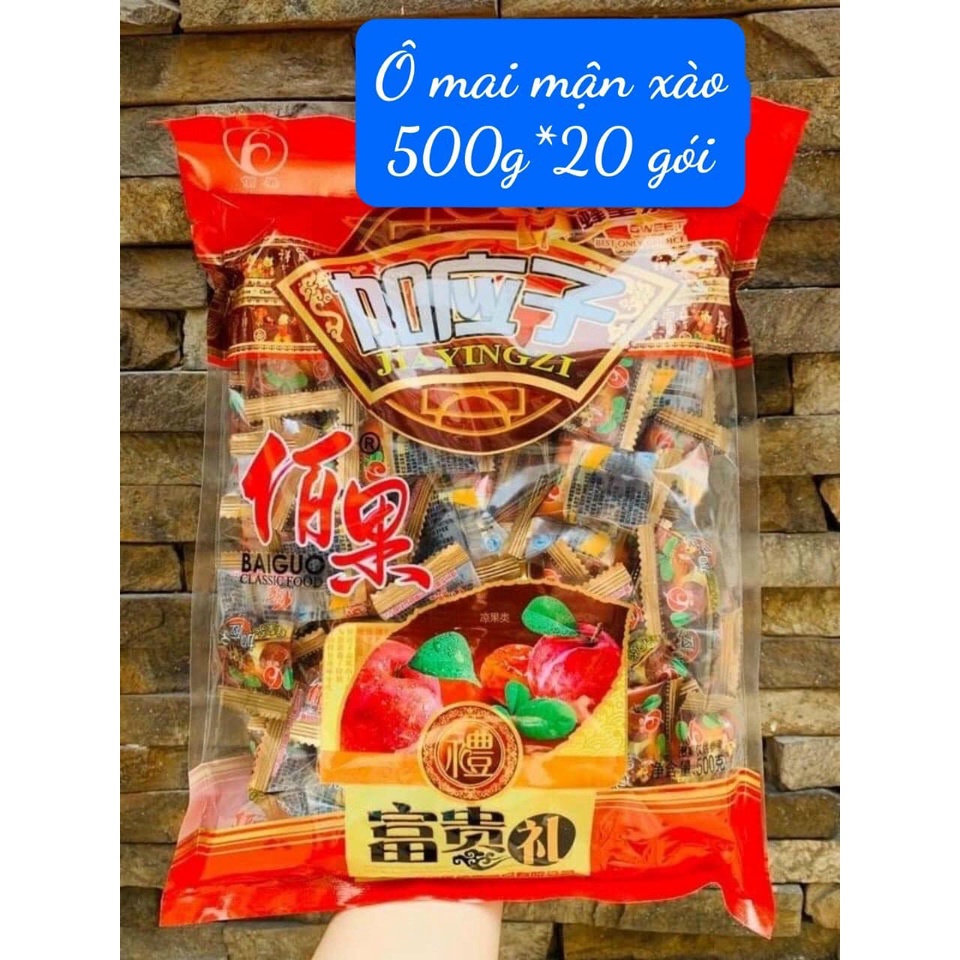 Ô mai mận Trung xịn 75k/ 1 gói 500g