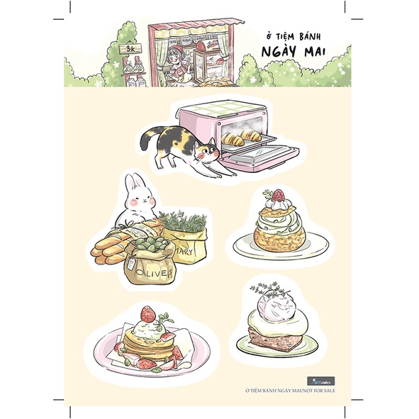 Sách - Ở Tiệm Bánh Ngày Mai - Tô Màu Cho Người Lớn