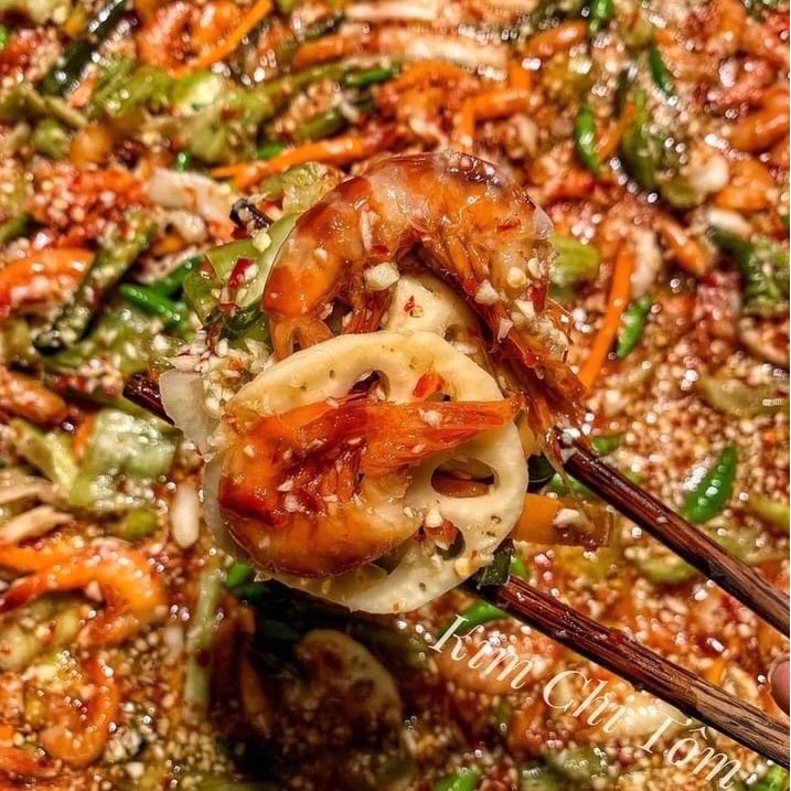 TÔM CHUA DƯA MÓN