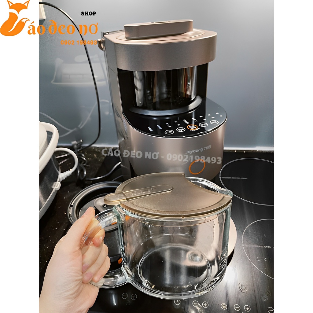 Máy Làm Sữa Hạt JOYOUNG J1 Chính Hãng Bảo Hành 12 Tháng - Cáo Đeo Nơ