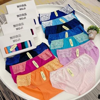 Quần chip phối ren free size 45-60kg