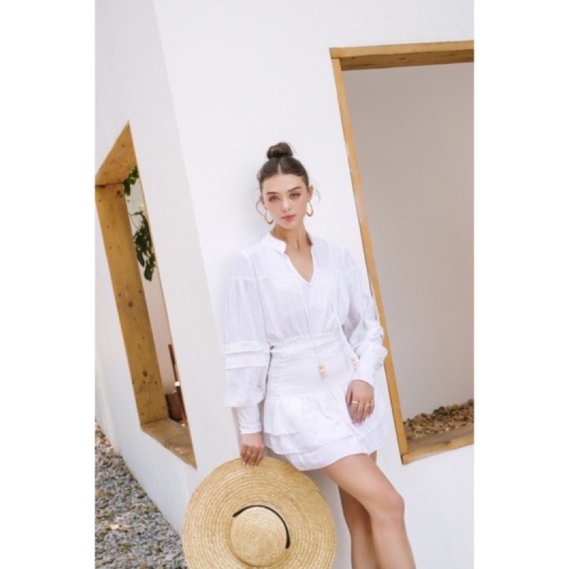 Set áo+váy VEOSBYKHANH size M trắng