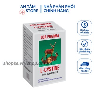Viên uống L-CYSTINE (hộp 60 viên) ngăn ngừa rụng tóc nám tàn nhan
