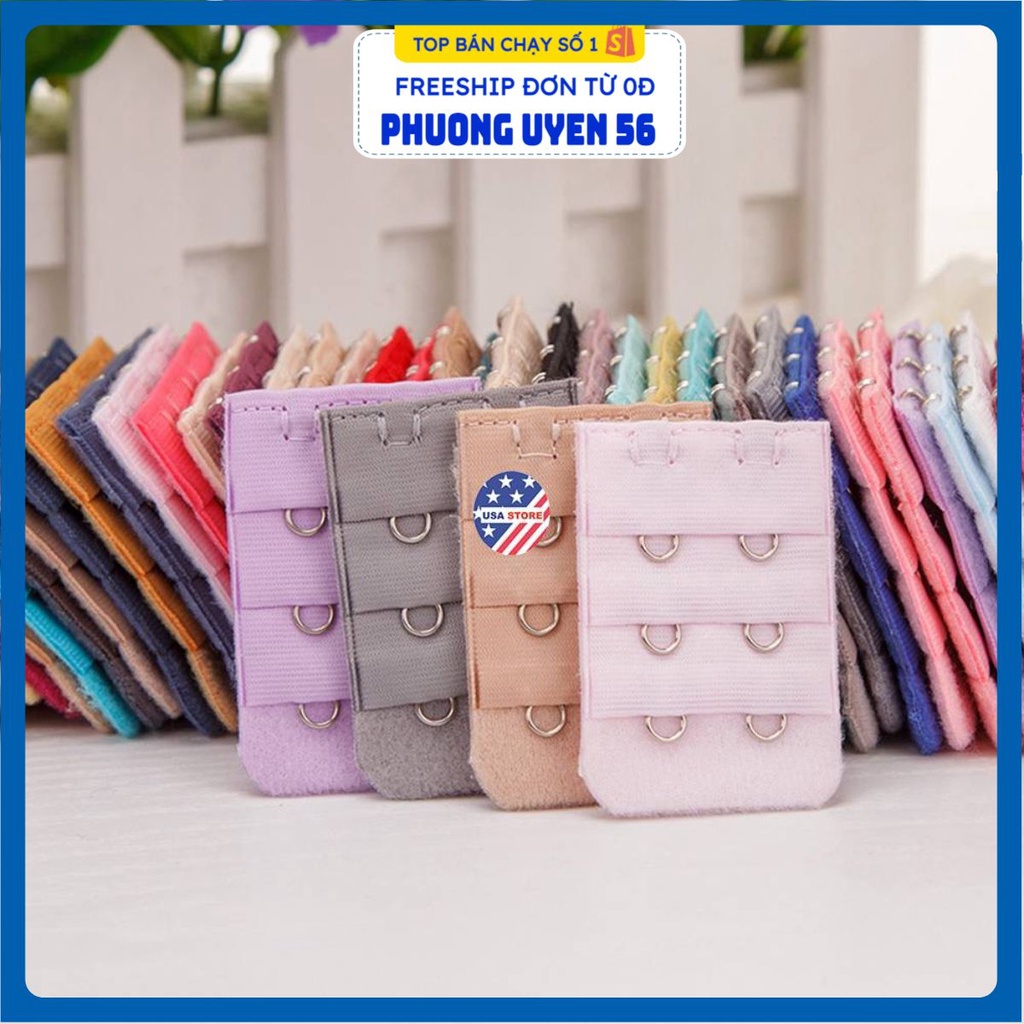 Set Cài Áo Ngực Phụ Dành Cho Áo Chật Nhiều Móc Nới - Miếng Nối Rộng Tăng Size Áo Ngực