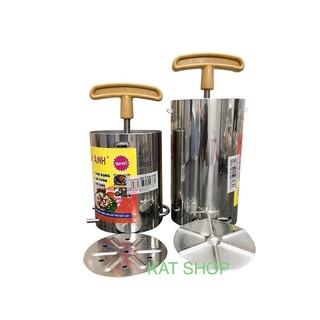 Khuôn làm giò thủ - giò lụa bằng inox dày sáng bóng huỳnh anh