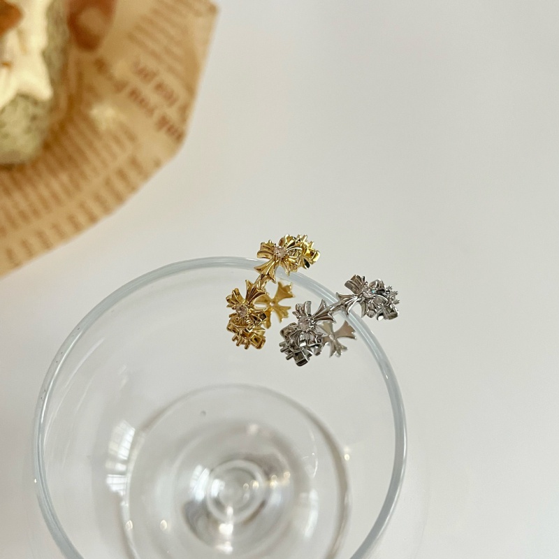 Nhẫn Hở Hình Thánh Giá Phong Cách Hip Hop Cá Tính Cho Nam Và Nữ