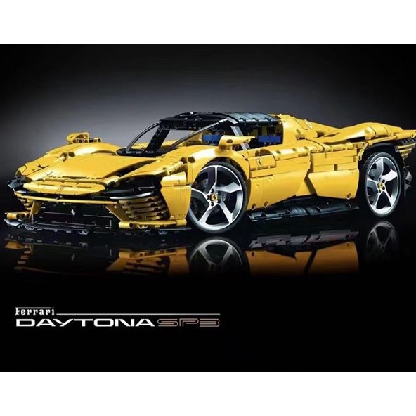 Nonlego Technic Siêu Xe Ferrari Daytona SP3 42143 Tỷ Lệ 1:8 Đồ Chơi Lắp Ráp 3778 Pcs Sieuthidochoitritue