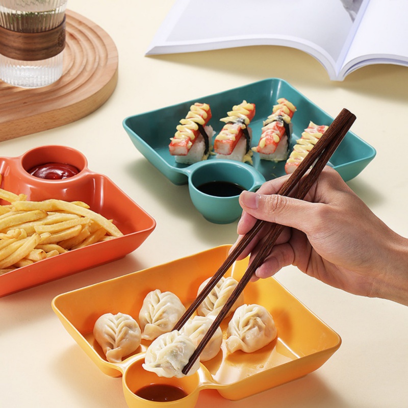 Đĩa Đựng Sốt / Bánh Bao / Giấm Siêu Bền Màu Sắc Đơn Giản Phong Cách Nhật Bản