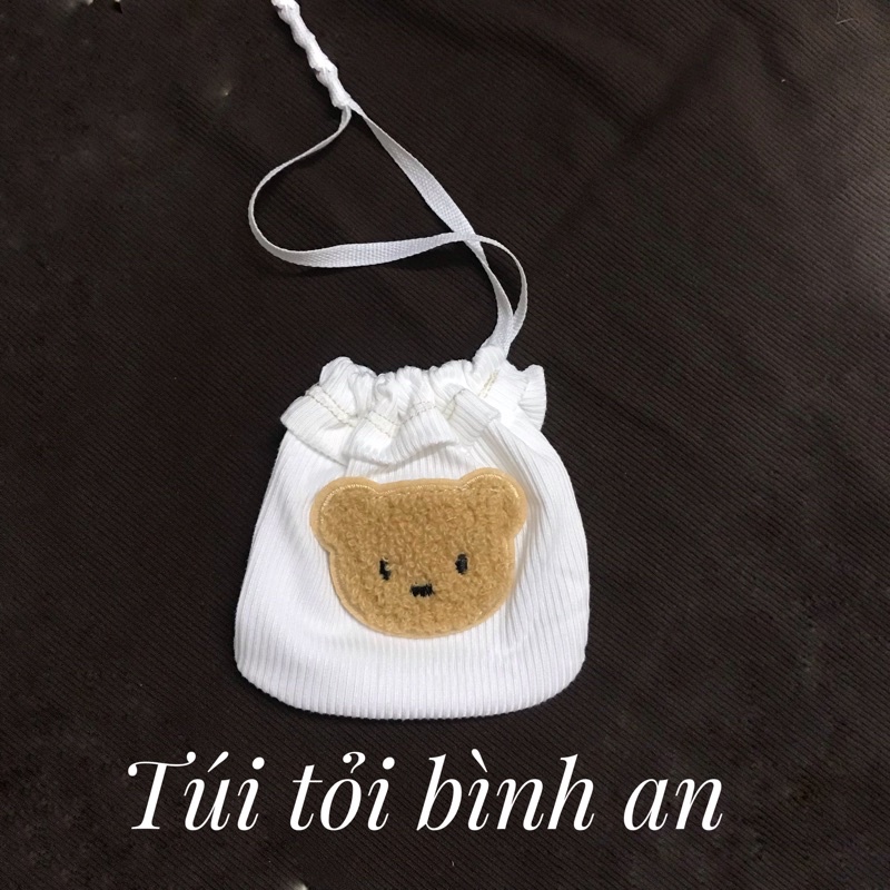 Túi tỏi bình an cho bé trai bé gái hình gấu thỏ siêu yêu