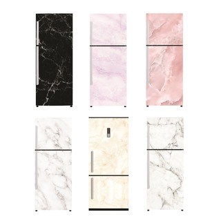 Decal dán tủ lạnh TỐI GIẢN Vân Đá sang trọng
