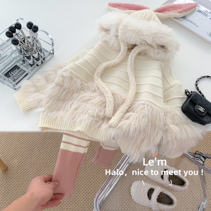 Áo len lông phong cách Hàn Quốc siêu xinh cho bé yêu