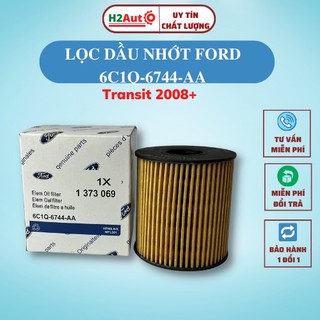 Lọc dầu ô tô lọc nhớt ô tô lắp cho xe ford transit 2008+ mã: 6c1q-6744-aa