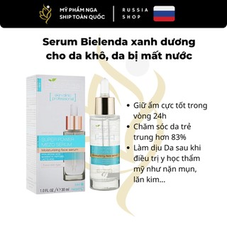 Serum Bielenda xanh dương dành cho da khô, da bị mất nước và da nhạy cảm