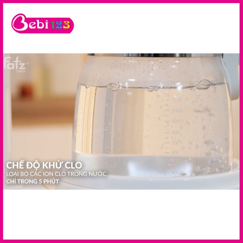 Máy 11 Chế Độ Hâm Sữa, Sấy Khô, Nấu Cháo Chậm, Pha Sữa Đa Năng Multimax 3 Fatz Baby Cho Bé