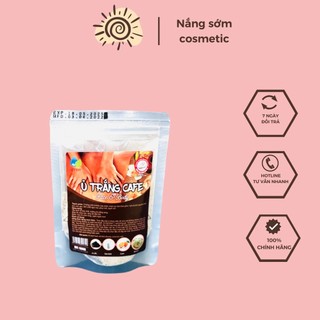 Ủ TRẮNG CAFE (dùng cả face và body) làm trắng da, mờ thâm đen, kích trắng da cấp tốc