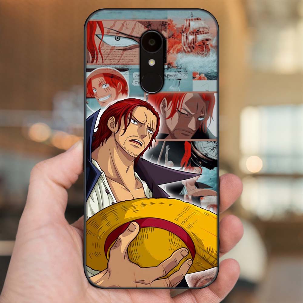 Ốp lưng Xiaomi Redmi 5 viền đen in hình Shanks One Piece Đảo Hải Tặc