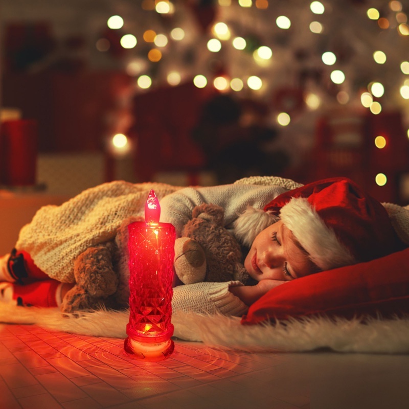 Đèn LED Chiếu Hình Nến Hoa Hồng Lãng Mạn Dùng Trang Trí Tiệc Cưới / Valentine