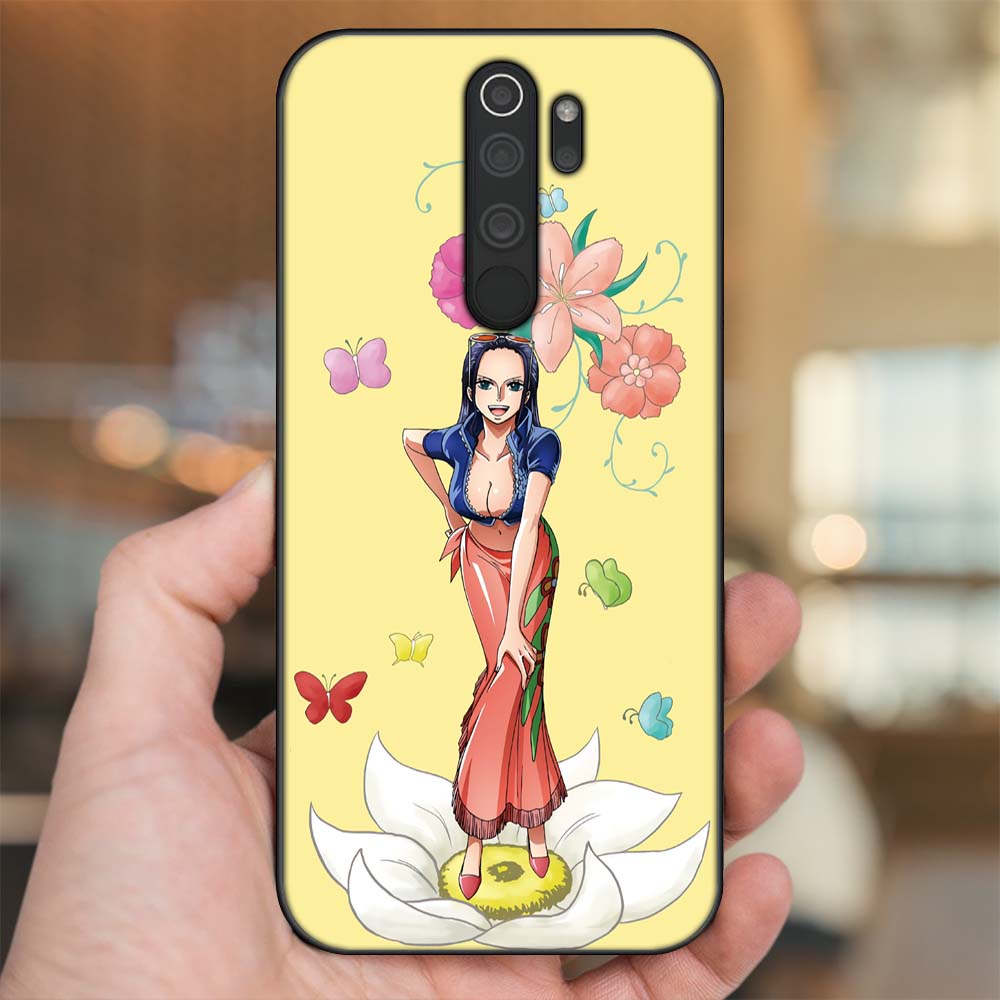 Ốp lưng Xiaomi Redmi Note 8 Pro viền đen in hình Nico Robin One Piece Đảo Hải Tặc