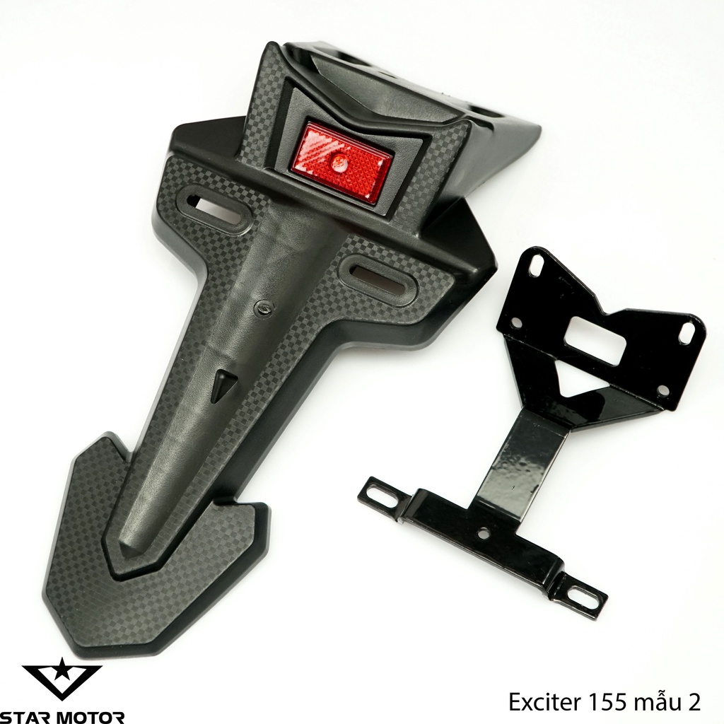 Chắn bùn FZ kèm bát chống rung dành cho Exciter 150, 155 - Winner V1,V2,V3